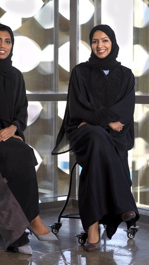 Maryam Al-Semaitt and Nawar Al-Mutlaq