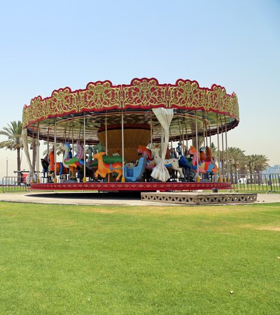 A picture of the carousel at MIA Park