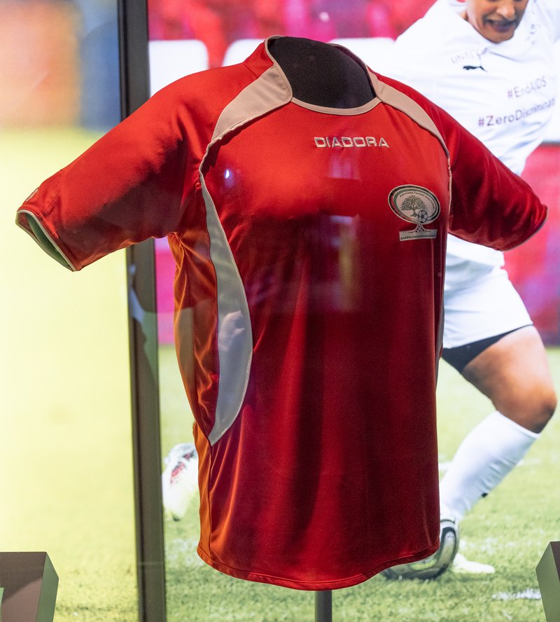 قميص الاتحاد الفلسطيني لكرة القدم .